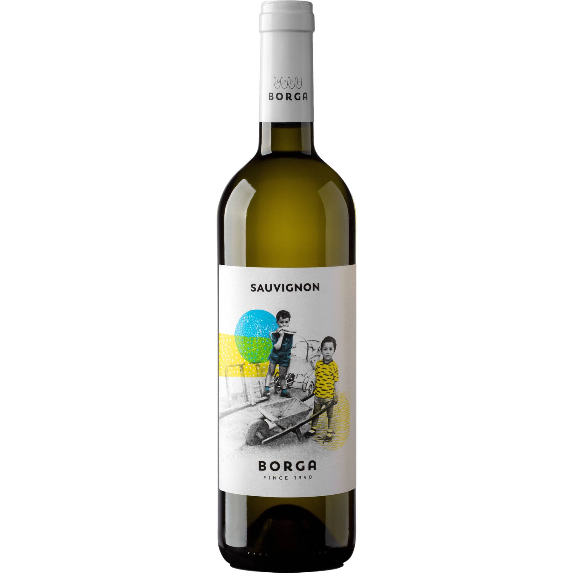 Borga Sauvignon Blanc, Trevenezie IGP, Friaul, 2023, Weißwein von Borga Winery / Via Roma, 85 / I - 31040 Chiarano (TV) / Venetien
