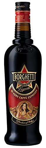 Caffè Borghetti 25% vol. |Kaffeelikör mit original italienischem Espresso | Ideal für Cocktails oder als Digestif (1x0,7l) von Borgetthi