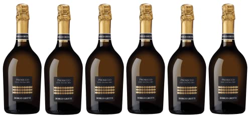 6x 0,75l - Borgo Gritti - Prosecco Spumante - extra dry - Prosecco D.O.P. - Veneto - Italien - weißer Schaumwein trocken von Borgo Gritti