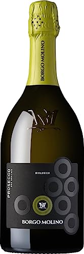 Borgo Molino Vigne & Vini Prosecco Brut BIO IT-BIO-021* Venetien NV Prosecco (1 x 0.75 l) von Borgo Molino Vigne & Vini