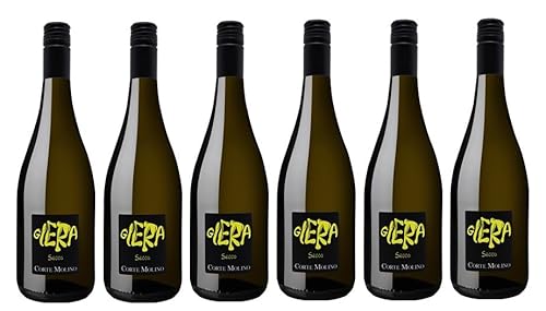 6x 0,75l - Borgo Molino - Corte Molino - Glera Frizzante - Marca Trevigiana I.G.P. - Veneto - Italien - weißer Perlwein trocken 6x 0,75l - Borgo Molino - Corte Molino - Glera Frizzante - Marca Trevigiana I.G.P. - Veneto - Italien - weißer Perlwein trocken von Borgo Molino