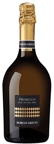 Borgo Gritti Prosecco Extra Dry DOC, Prosecco aus Italien (1 x 0.75 l) von Borgo Molino