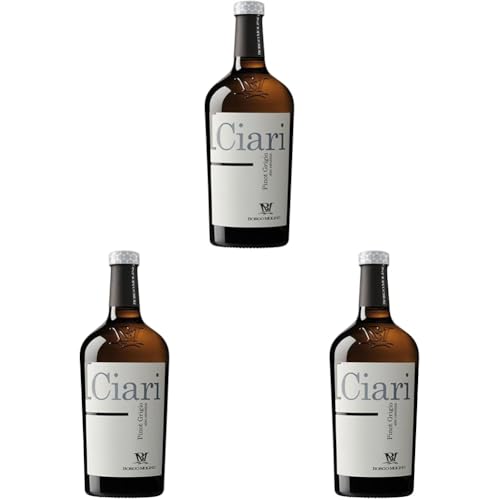 Borgo Molino I Ciari Pinot Grigio Wein trocken (1 x 0.75 l) (Packung mit 3) von Borgo Molino