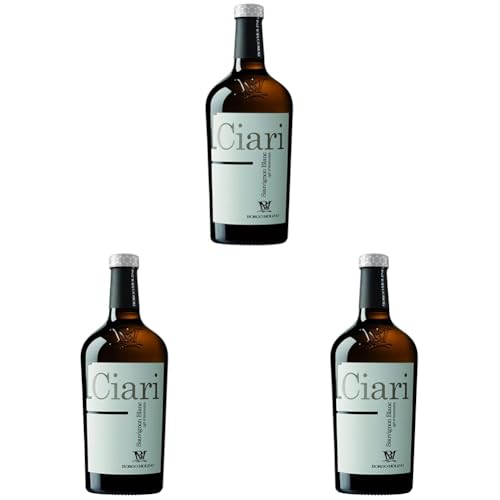 Borgo Molino I Ciari Sauvignon Blanc Wein trocken (1 x 0.75 l) (Packung mit 3) von Borgo Molino