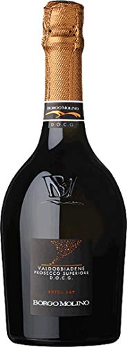 Borgo Molino Prosecco Superiore extra dry Prosecco (6 x 0.75 l) von Borgo Molino