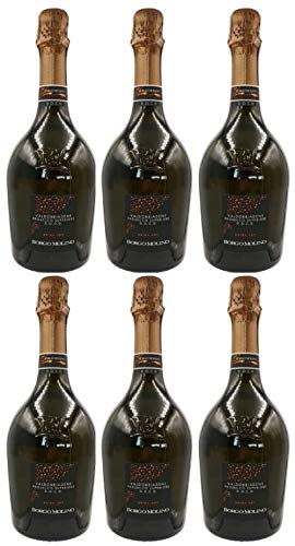 Prosecco Valdobbiadene Superiore (6 x 0,75l) von Borgo Molino