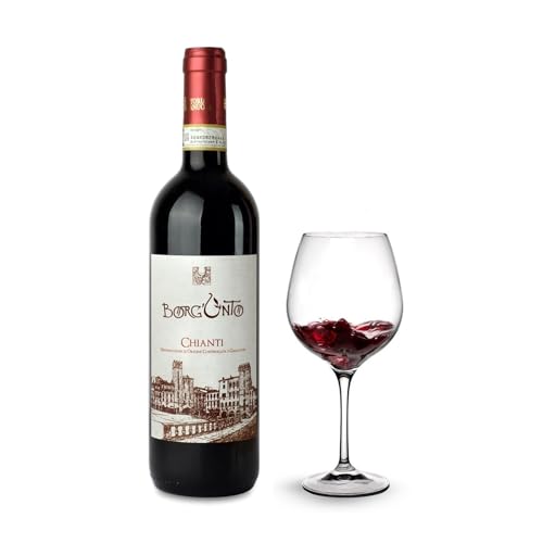 Borgunto® Chianti Rosso 2020 - Toskanischer Rotwein 0,75L D.O.C.G. Colli Aretini von Borgunto