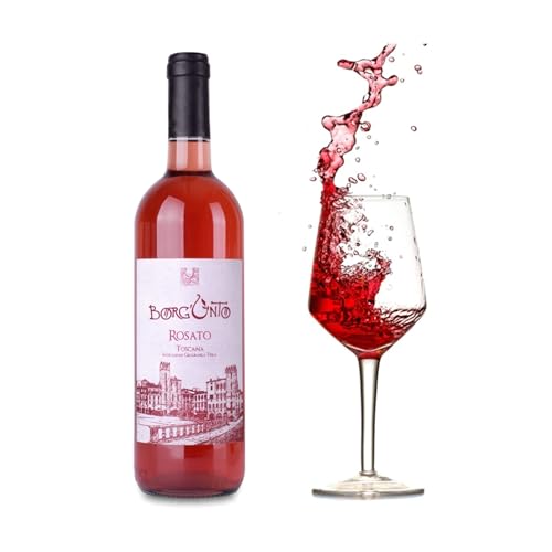 Borgunto® Toskanischer Roséwein IGT 2023 - Eleganz und Frische • 0,75L • Colli Aretini von Borgunto