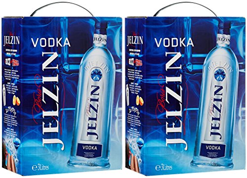 2x Boris Jelzin Vodka Bag in Box (2 x 3 Liter) von Boris Jelzin