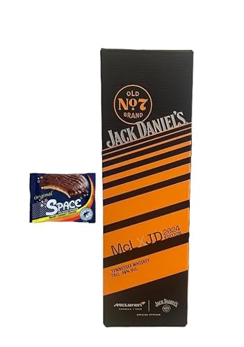 1 Flasche Jack Daniel´s Whiskey McLaren Edition 2024 a 0,7 L 40% vol. + Space Keks gratis a 45 g von Onlineshop Bormann von Bormann