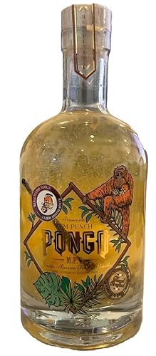 1 Flasche Ponga Punch Rum Mango Passionsfrucht Vanille a 0,7 L 30% vol. + Space Keks gratis a 45 g von Onlineshop Bormann von Bormann