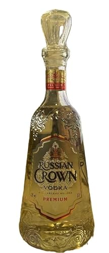 1 Flasche Russian Crown Vodka a 0,7 L 40% vol. + Space Keks gratis a 45 g von Onlineshop Bormann von Bormann