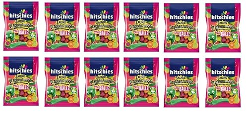 12 Beutel a 100g Hitschies Brizzl Bälle dragierte Fruchtgummi saure Drachenzungen + Space Riegel 45g Gratis von Onlineshop Bormann 12 Beutel a 100g Hitschies Brizzl Bälle dragierte Fruchtgummi saure Drachenzungen + Space Riegel 45g Gratis von Onlineshop Bormann von Bormann