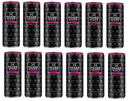 12 Dosen Three Sixty Vodka Dark Berry a 250ml 10% Vol. inkl. EINWEGPFAND + Space Keks gratis a 45 g von Onlineshop Bormann 12 Dosen Three Sixty Vodka Dark Berry a 250ml 10% Vol. inkl. EINWEGPFAND + Space Keks gratis a 45 g von Onlineshop Bormann von Bormann