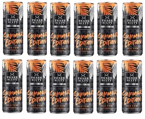 12 Dosen Three Sixty Vodka Ice Tea Peach a 330ml 10% Vol. inkl. EINWEGPFAND + Space Keks gratis a 45 g von Onlineshop Bormann 12 Dosen Three Sixty Vodka Ice Tea Peach a 330ml 10% Vol. inkl. EINWEGPFAND + Space Keks gratis a 45 g von Onlineshop Bormann von Bormann