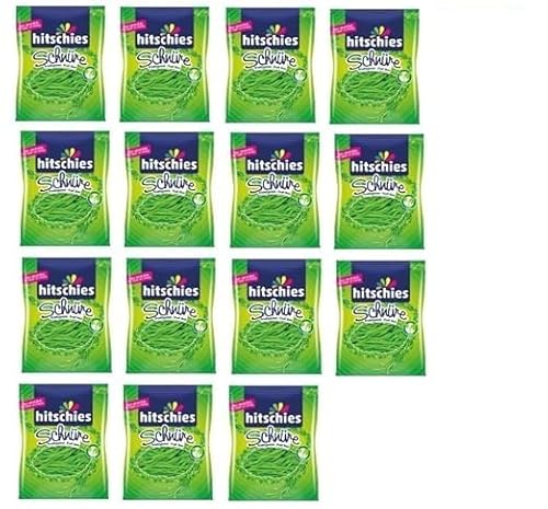 15 Beutel a 125g Hitschies Apfel Schnüre veggie + Space Riegel 45g Gratis von Onlineshop Bormann von Bormann