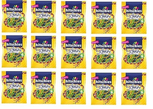 15 Beutel a 125g Hitschies bunte Schnüre + Space Riegel 45g Gratis von Onlineshop Bormann Hitschler von Bormann