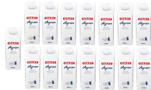 15 x 250ml Gazi Ayran Getränk mit Joghurt und Salz ultrahocherhitzt + Space Riegel von Onlineshop Bormann 15 x 250ml Gazi Ayran Getränk mit Joghurt und Salz ultrahocherhitzt + Space Riegel von Onlineshop Bormann von Bormann