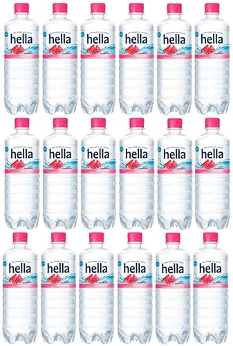 18 Flaschen Hella near water Wassermelone a 0,75 L inklusive EINWEGPFAND+ Space Keks gratis a 45g von Onlineshop Bormann von Bormann