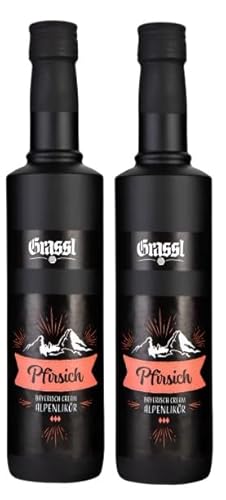 2 Flaschen Grassl Pfirsich Likör Bayrisch Cream Likör a 0,5l 17% Vol. + Space Keks gratis a 45g von Onlineshop Bormann 2 Flaschen Grassl Pfirsich Likör Bayrisch Cream Likör a 0,5l 17% Vol. + Space Keks gratis a 45g von Onlineshop Bormann von Bormann