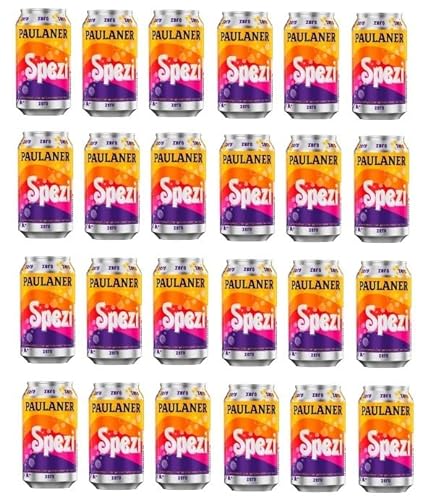 24 Dosen Paulaner Zero Spezi (Cola/Orange) ohne Zucker a 0,33 L inkl. EINWEGPFAND + Space Keks gratis a 45 g von Onlineshop Bormann von Bormann