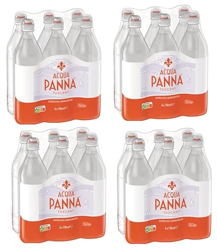 24 Flaschen Acqua Panna Mineralwasser a 0,75 L inkl. EINWEGPFAND + Space Keks gratis a 45 g von Onlineshop Bormann von Bormann