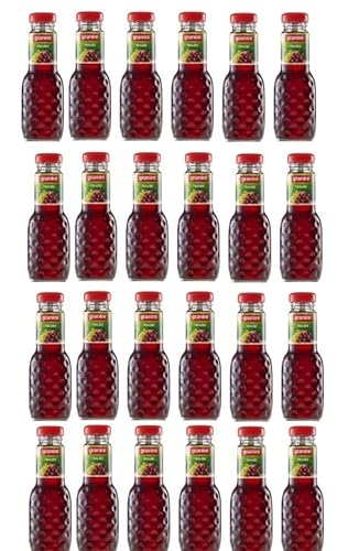 24 Flaschen a 200ml Granini roter Traubensaft Traube in MEHRWEG Pfand Glas Flaschen Trauben Trinkgenuss von Onlineshop Bormann von Bormann