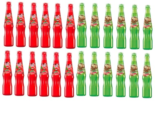 24 x Dreh & Drink Mix (12 x Apfel + 12 x Kirsche) a 200ml + Space Riegel 45g von Onlineshop Bormann von Bormann