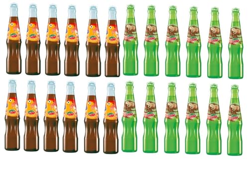 24 x Dreh & Drink Mix (12 x Cola + 12 x Apfel a 200ml + Space Riegel 45g von Onlineshop Bormann von Bormann