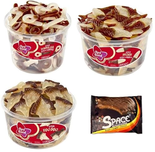 3 Dosen Red Band Mix/Cola Schnuller/Cola Hechte/Fido Dido + Space Keks von Onlineshop Bormann 3 Dosen Red Band Mix/Cola Schnuller/Cola Hechte/Fido Dido + Space Keks von Onlineshop Bormann von Bormann