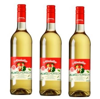 3 Flaschen Almdudler Almschorsch a 750ml ml. mit 6% Vol. + Space Riegel von Onlineshop Bormann von Bormann