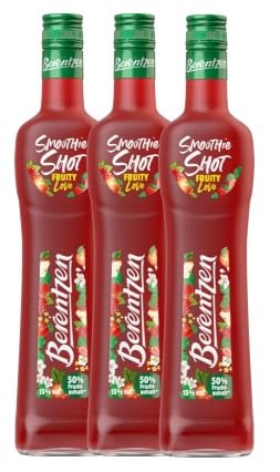 3 Flaschen Berentzen Fruity Love a 500ml 15% Vol. + Space Riegel 45g von Onlineshop Bormann von Bormann