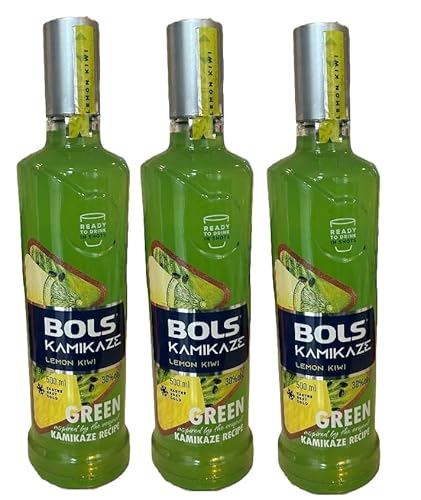 3 Flaschen Bols Kamikaze Green Lemon Kiwi a 0,5 L 30% vol. + Space Keks gratis a 45 g von Onlineshop Bormann 3 Flaschen Bols Kamikaze Green Lemon Kiwi a 0,5 L 30% vol. + Space Keks gratis a 45 g von Onlineshop Bormann von Bormann
