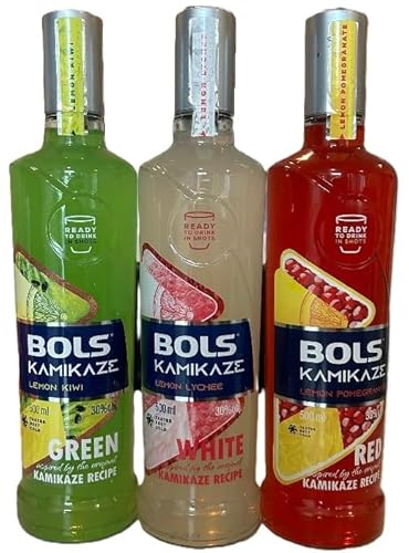 3 Flaschen Bols Kamikaze Mix aus 3 Sorten a 0,5 L 30% vol. + Space Keks gratis a 45 g von Onlineshop Bormann 3 Flaschen Bols Kamikaze Mix aus 3 Sorten a 0,5 L 30% vol. + Space Keks gratis a 45 g von Onlineshop Bormann von Bormann