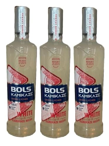 3 Flaschen Bols Kamikaze White Lemon Lychee a 0,5 L 30% vol. + Space Keks gratis a 45 g von Onlineshop Bormann von Bormann