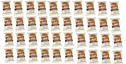 40 x 50g American Cookies mit Haselnusscreme (Kekse) einzeln verpackt falcone + Space Riegel 45g von Onlineshop Bormann von Bormann