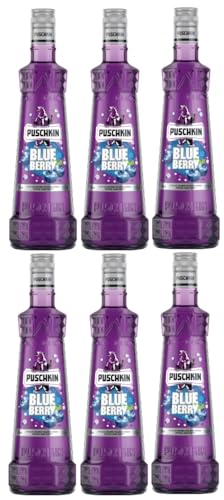 6 Flaschen Puschkin Blueberry a 0,7 L 17,5% vol. + Space Keks gratis a 45g von Onlineshop Bormann 6 Flaschen Puschkin Blueberry a 0,7 L 17,5% vol. + Space Keks gratis a 45g von Onlineshop Bormann von Bormann