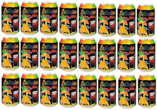 Leikeim Cola-Mix (24 x 0,33) EINWEG - inkl. 6,00 Euro DPG Pfand - beste Orangenlimonade und Cola fein gemischt! von Bormann