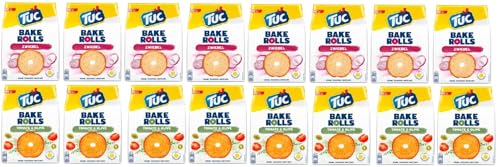 Tuc Baked Rolls 16er Mix a 8x Onion / 8x Tomate olive a 150g + Space Keks von Onlinenshop Bormann Tuc Baked Rolls 16er Mix a 8x Onion / 8x Tomate olive a 150g + Space Keks von Onlinenshop Bormann von Bormann