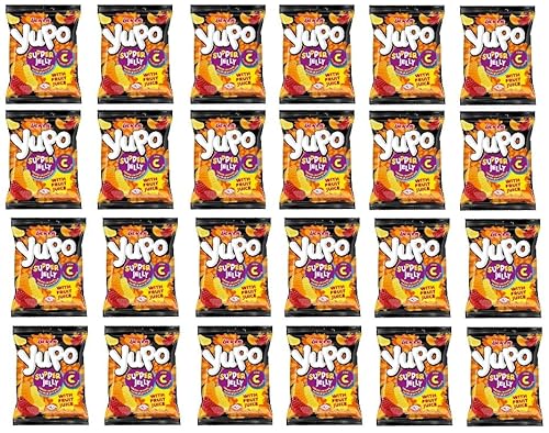 Ülker Yupo Supper Jelly + Vitamin C Orange,mandarine,Zitrone Fruchtgummi (Halal) 24 x 64g + Space Riegel 45g von Onlineshop Bormann von Bormann