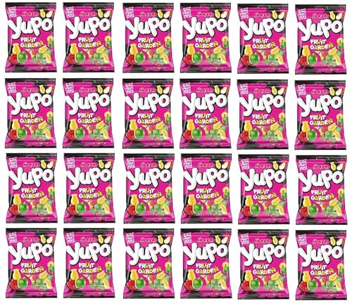 Ülker Yupo Ülker Fruitgarden Früchtegarten (Halal) 24 x 80g + Space Riegel 45g von Onlineshop Bormann von Bormann