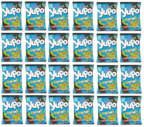 Ülker Yupo Ülker Worms Würmer (Halal) 24 x 80g + Space Riegel 45g von Onlineshop Bormann von Bormann