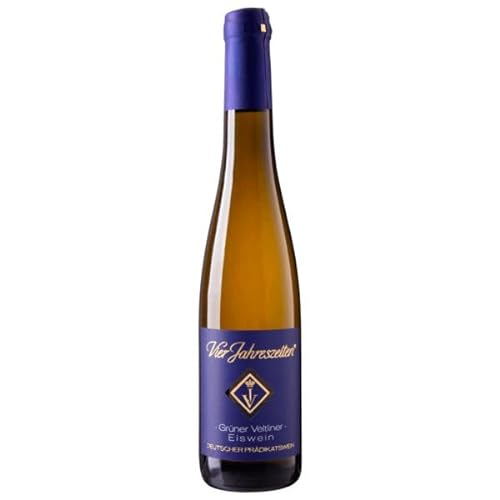 Vier Jahreszeiten Veltiner Eiswein Wachenheimer mandelgarten Jahrgang 2021 Qualitätswein mit Prädikat a 375ml 7% Vol. Erzeugerabfüllung von Bormann
