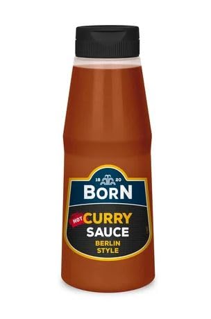 Born Hot Curry Sauce Berlin Style 300ml von Born
