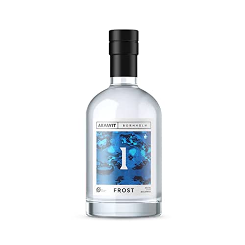 Bornholm Frost Bio-Akvavit, Premium-Aquavit aus Dänemark, 0,5 L, 40% Vol. von Bornholmer