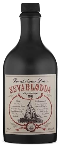 Bornholmer Sevablødda Dram aus Dänemark, Keramikflasche, 0,5 L, 40% Vol. Bornholmer Sevablødda Dram aus Dänemark, Keramikflasche, 0,5 L, 40% Vol. von Bornholmer