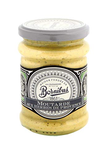 Dijon Senf mit Kräuter der Provence BORNIBUS 250g Glas Dijon Senf mit Kräuter der Provence BORNIBUS 250g Glas von Bornibus