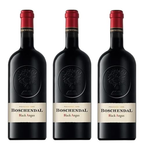3x 0,75l - Boschendal - Heritage Collection - Black Angus - Stellenbosch W.O. - Südafrika - Rotwein trocken von Boschendal