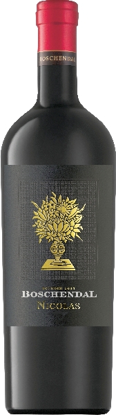 Boschendal Nicolas Jg. 2018 Cuvee aus 58 Proz. Shiraz, 14 Proz. Petit Verdot, 10 Proz. Cabernet Sauvignon, 8 Proz. Malbec, 7 Proz. Merlot, 3 Proz. Cabernet Franc 16 Monate im Barrique gereift Boschendal Nicolas Jg. 2018 Cuvee aus 58 Proz. Shiraz, 14 Proz. Petit Verdot, 10 Proz. Cabernet Sauvignon, 8 Proz. Malbec, 7 Proz. Merlot, 3 Proz. Cabernet Franc 16 Monate im Barrique gereift