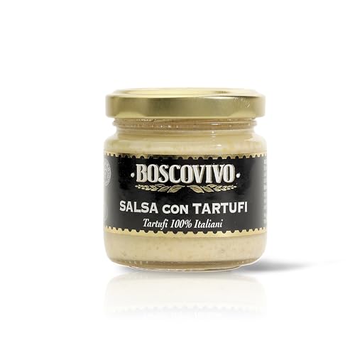 Boscovivo, Sauce mit 5% weißem Frühlingstrüffel, Tuber Albidum Pico, aus Italien, 90 g von Boscovivo